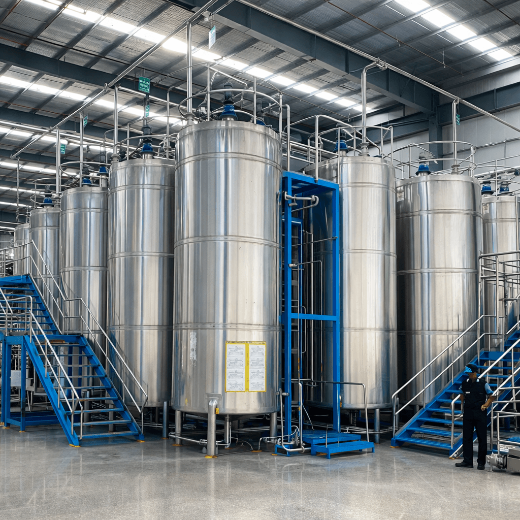 Bottling production line